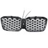 Diamond Glossy Black Front Bumper Kidney Grille Fit BMW X3 G01 X4 G02 2022-2025