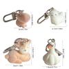 Fashionable Playful Alpacas Keychain Craft from Sturdy Resin Materials Portable for Personalize Accessories Fan
