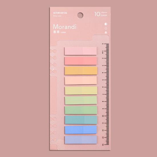 Index Tab Self-Adhesive Waterproof PET Writable Sticky Index Labels Notes File Page Flags School Supplies