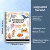 Marine Animal Theme Watercolor Practice Book Spiral Bound Painting Notebook  Beginner Learning