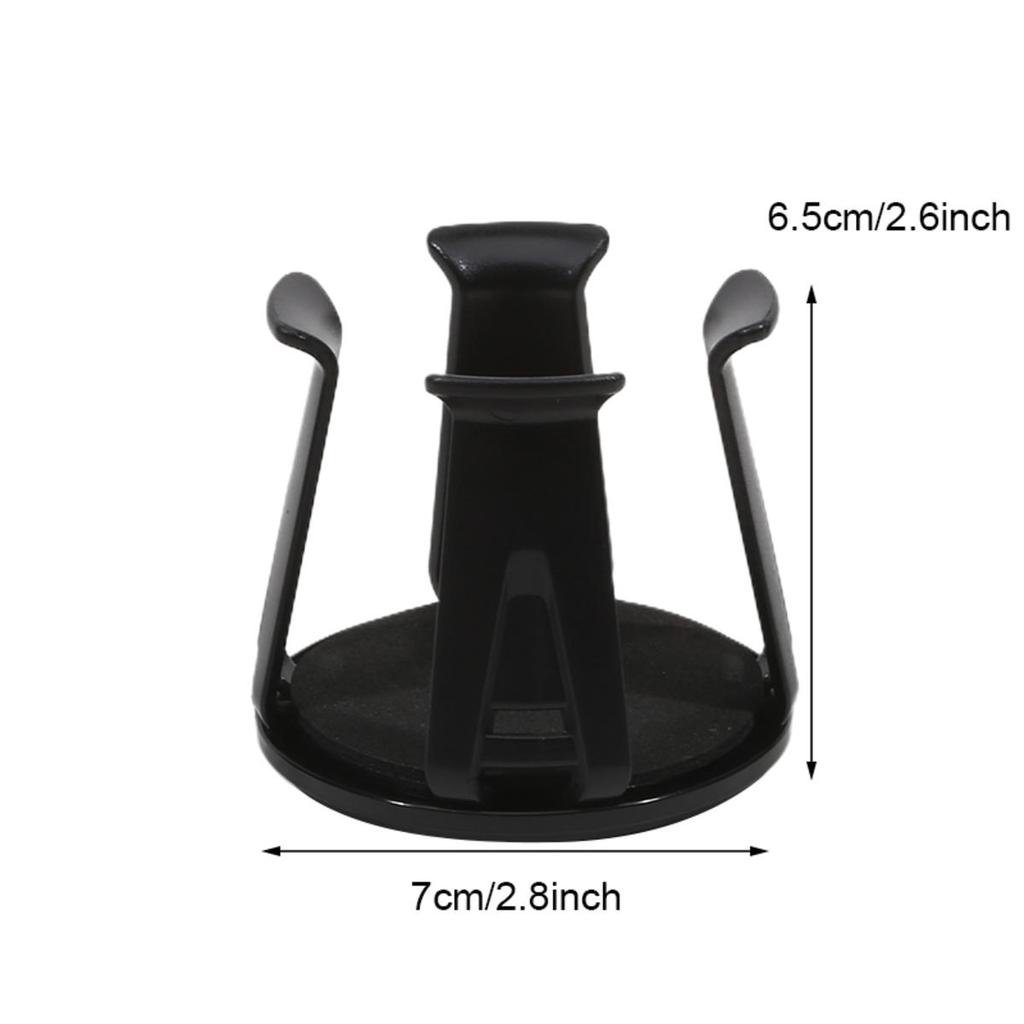 1 шт. Черный автомобильный держатель для напитков Клейкая подставка для хранения чашек Держатель для бутылок Многофункциональная подставка для напитков Автомобильные аксессуары для интерьера