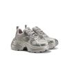 Весенние новые серебристые кроссовки в стиле "dad shoes" для женщин