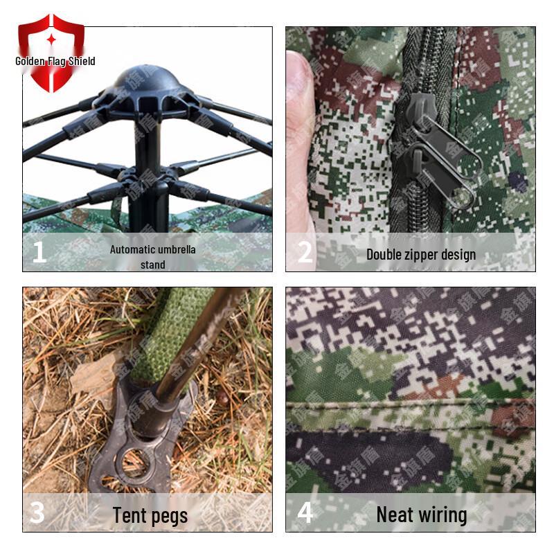 Single Person Camouflage Camping Tent