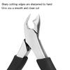 Wide Toenail Clippers for Thick Toenails or Overgrown Toenails Large Professional Toenail Clippers Long Handle for Easy Grip Leather Safe Storage