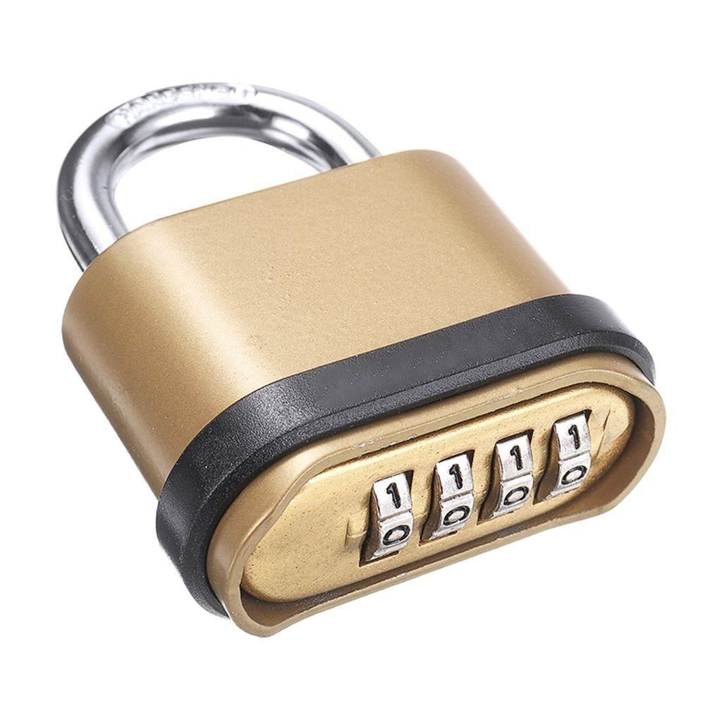 Waterproof Combination Padlock Zinc Alloy Security Padlock Padlock Hardware  Indoor Outdoor Use