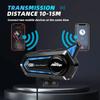 Мотоциклетный шлем Motorgo BT31 с гарнитурой Bluetooth 5.3 и аккумулятором 48H