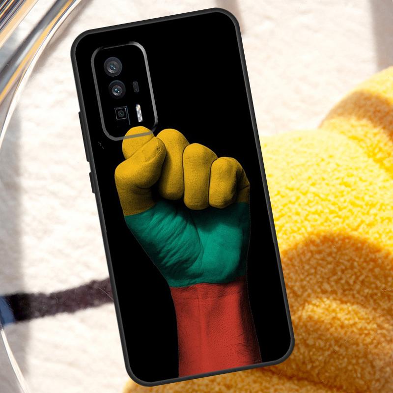 Lithuania Flag Case For POCO X6 M6 X3 Pro X5 F3 F5 M5s Xiaomi 13 14 Ultra 12 Lite 11T 12T 13T Pro Cover