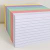 Horizontal Line Notepad Colorful Learning Flashcards Creative Memo Pads  School Office