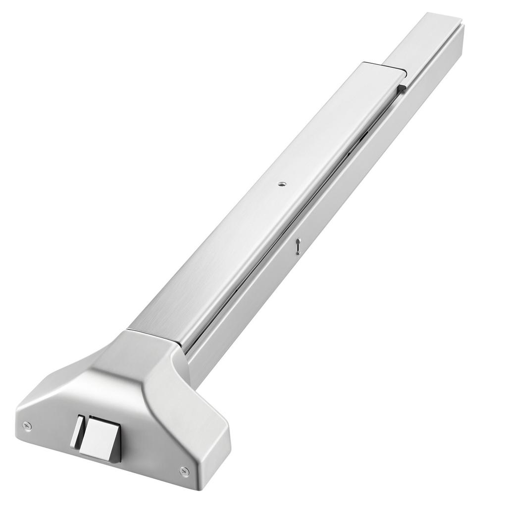 Push Bar Panic Exit Device, 788 mm Stainless Steel Commercial Panic Bar for Exit Doors, Emergency Exit Door Hardware with Dual Locking Bolt and