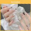 High-quality Handmade Nail Stickers With Sparkling Gemstones For Ladies