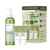 Manyo Factory Herb Green Cleansing Oil 200ml+ Mildly Acidic Soda Foam (20ml+20ml)