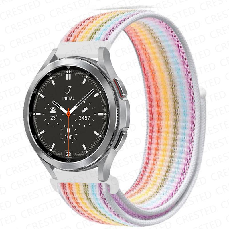 Ремешок 22 мм 20 мм для Samsung Galaxy watch 4 classic/46 мм/Active 2/3/Gear S3/браслет amazfit correa Huawei watch GT 2/3 Pro Band