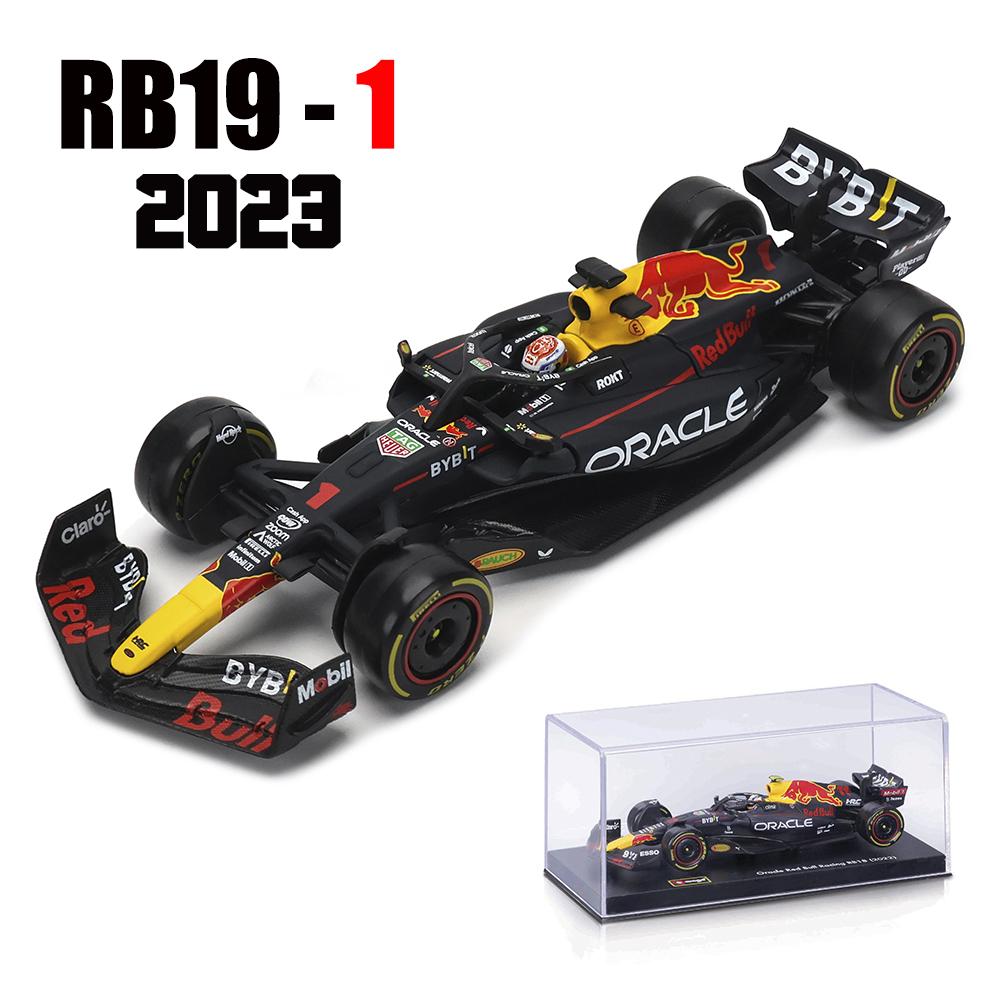 Ббураго 1:43 Rb20 F1 Red Bull Racing Tag Heuer Rb19 Майами #1 Ферстаппен #11 Перес Металлическая Машинка Литая Модель Игрушка