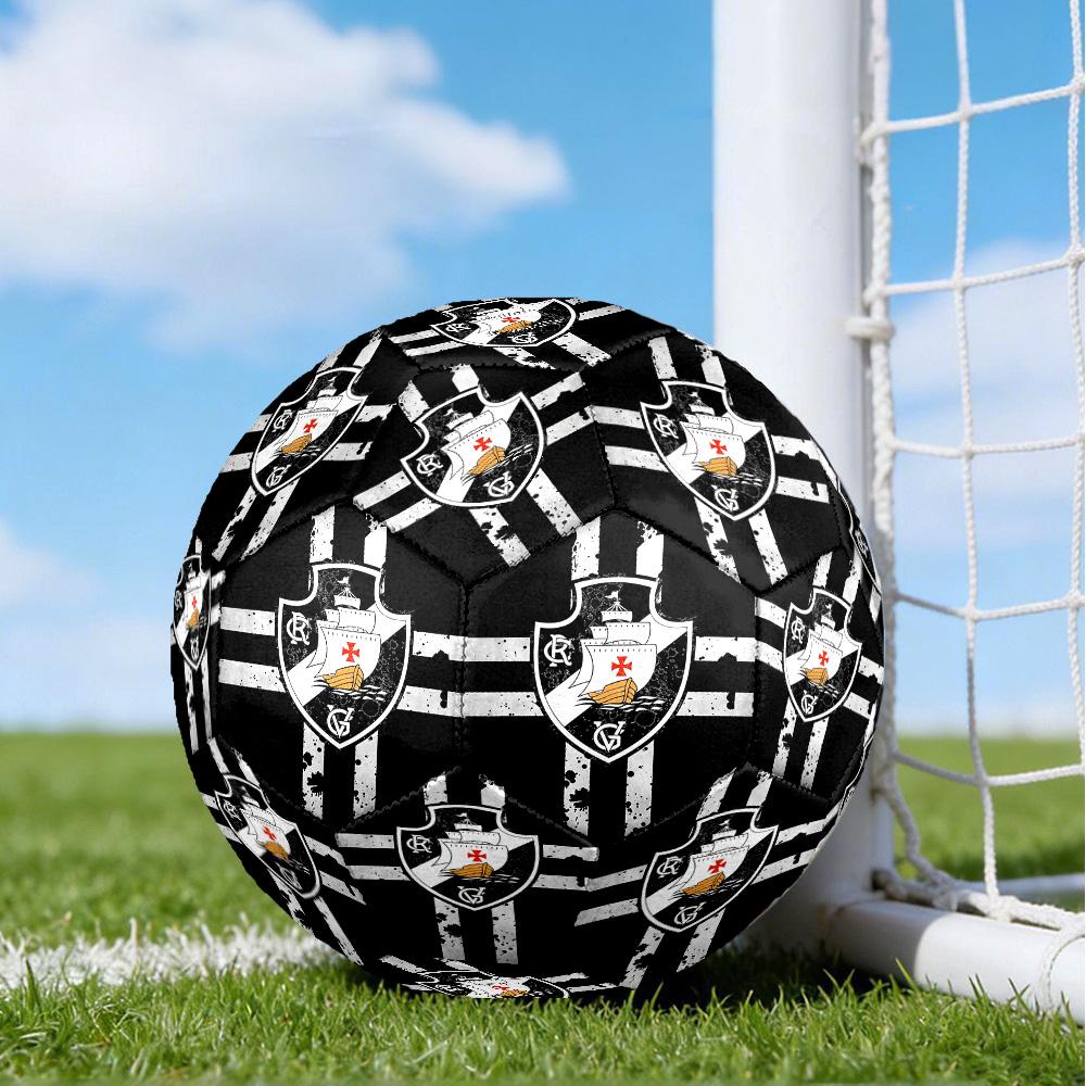 Vasco Football Club Printed Size 5 Soccer Balls, High-Quality, Anti-Slip, Protective Football, A Unique Gift , Birthdays, Christmas Gifts