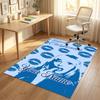 Personalized Crystal Velvet Carpet,Sabrina Carpenter Custom Printed Name, Plush Area Rug For Home Indoor Decor