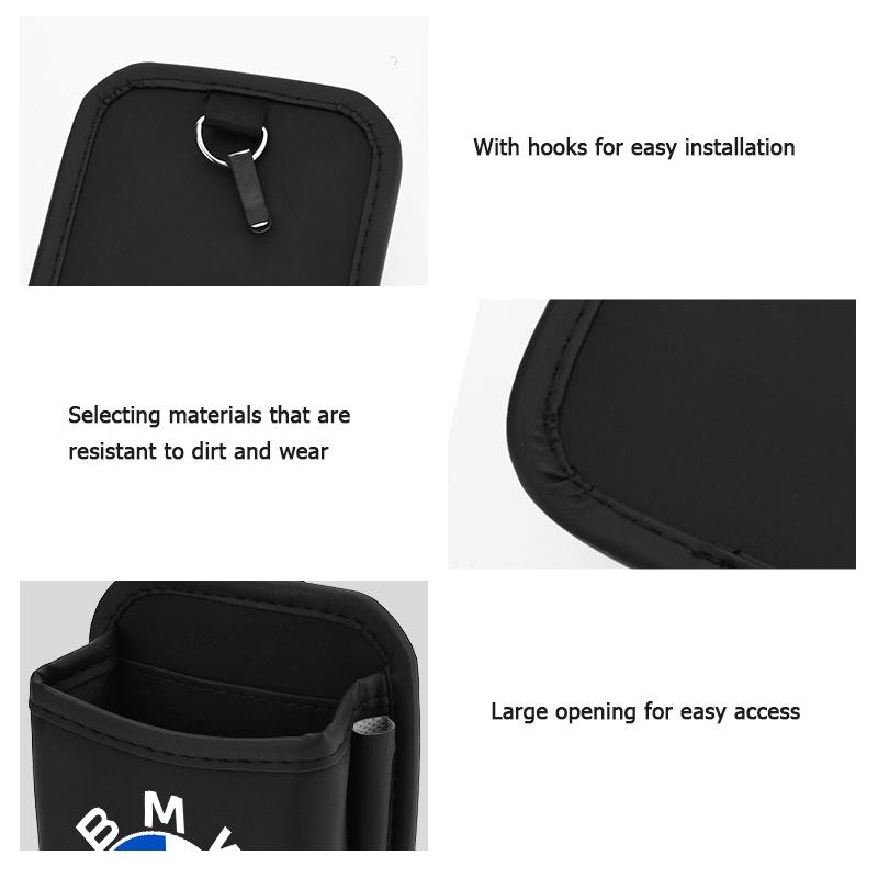 AAAPP1 Car Storage Box Phone Charge Air Vent Outlet Pocket Organizer For BMW M 1 3 4 5 6 7 Series M3 M6 F01 F02E34 E36 E70 F10 X6 X1