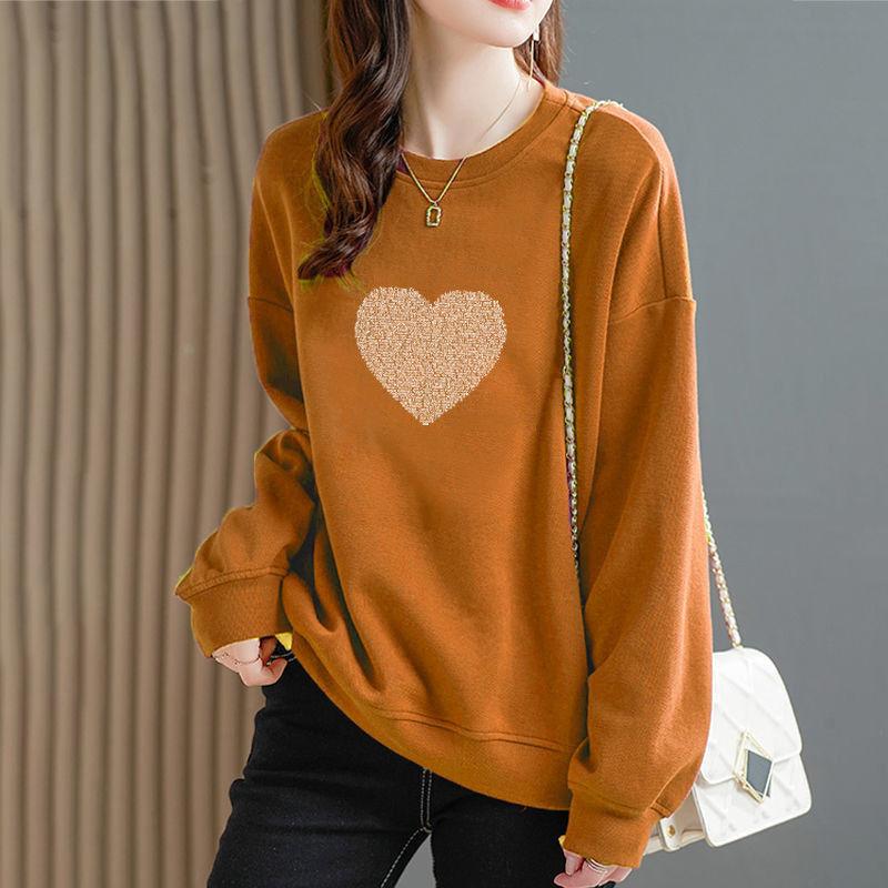 Весенне-осенний женский пуловер, толстовка с теплым низом и верхом, свободная толстовка с капюшоном для женщин