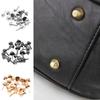 20pcs Two Feet Rivets Studs Decorations Bag Purse 12mm Metal Leather Screws Handbag Bucket Nails