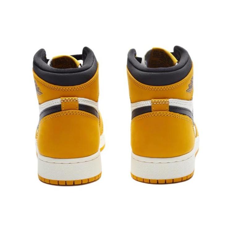 Jordan 1 Ретро Высокие OG Желтый Охра GS FD1437-701