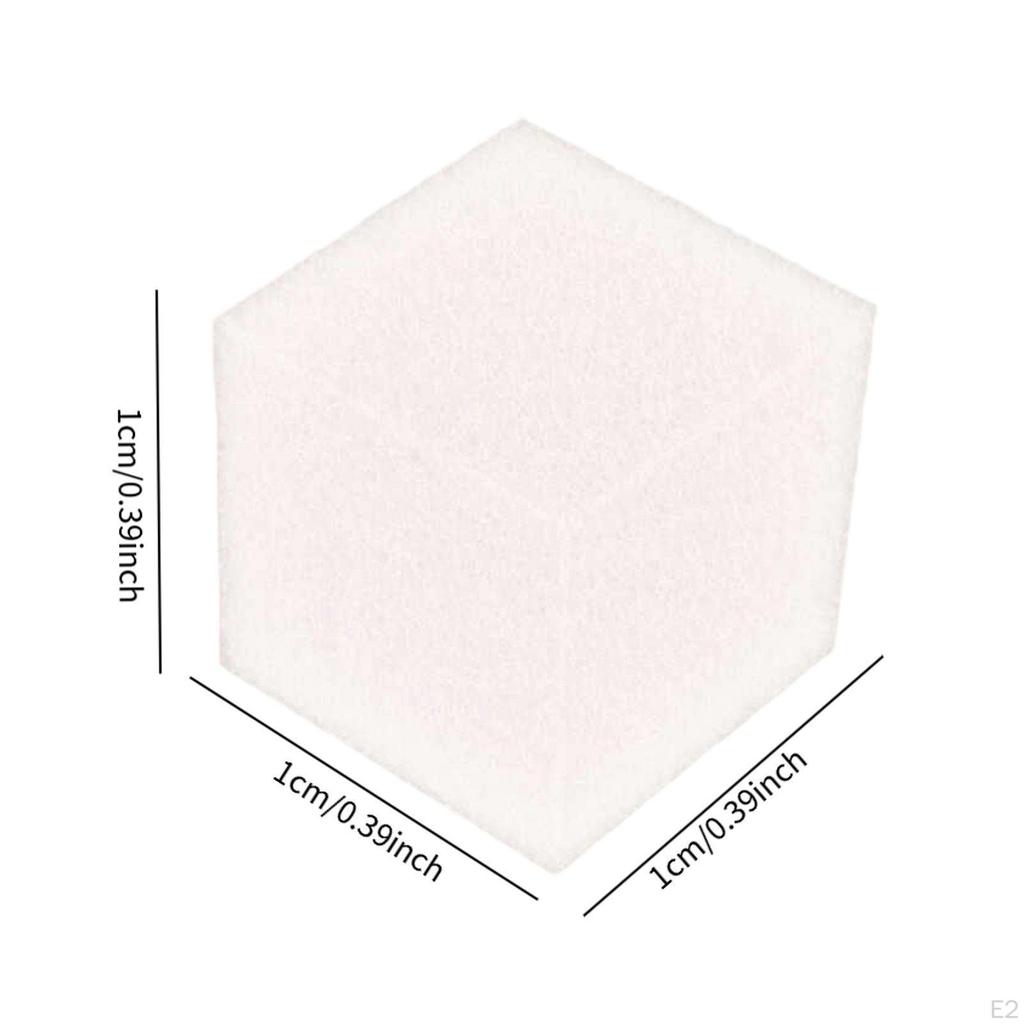 500 Pieces Nano Cleaning Sponges Wiping Tools Strong Adsorption High Density for Mobile