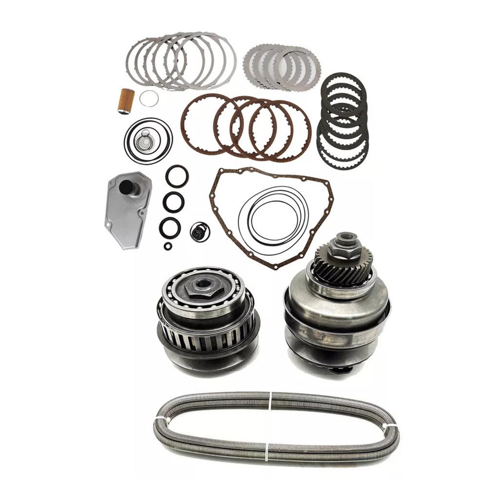 Transmission Master Rebuild Kit & Pulley Set W/ Belt JF015E RE0F11A For Nissan