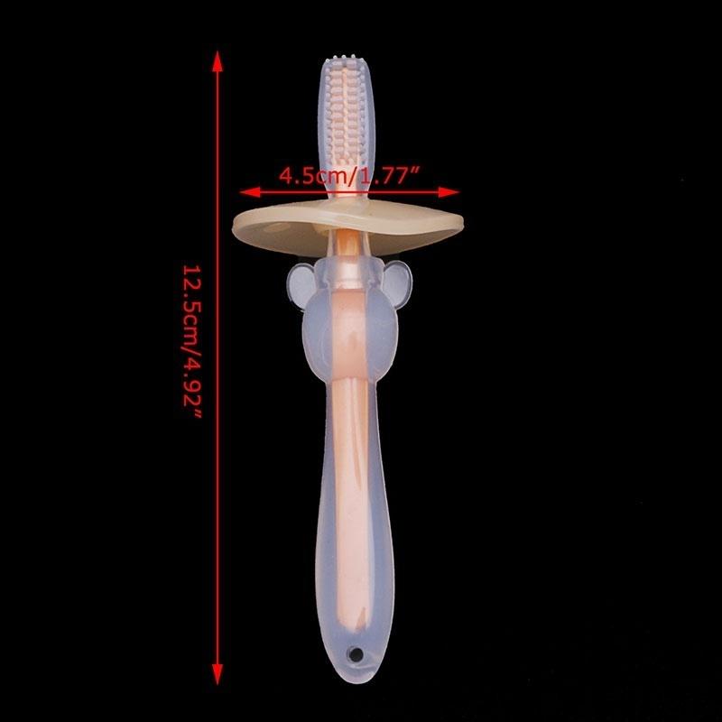 Baby Teether Training Teeth Soft Toothbrush Brush Safe Bendable