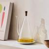 Стеклянная кастрюля для масла Большая емкость для домашнего хозяйства Кухонная кастрюля для соевого соуса Бутылка для оливкового масла Хранение на кухне