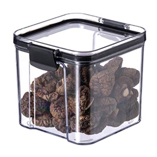 1/5Pcs Sealed Tank Large Capacity Food Grade BPA Free Transparent Design Airtight Food Flour