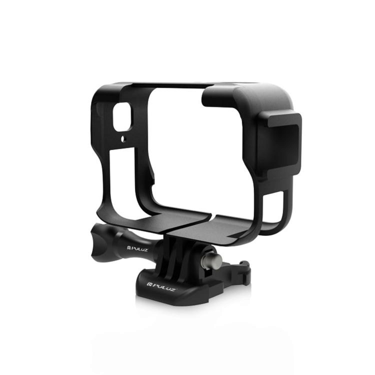 Для Insta360 Ace Pro PULUZ Пластиковая рамка-адаптер расширения с основанием для холодного башмака (черный)