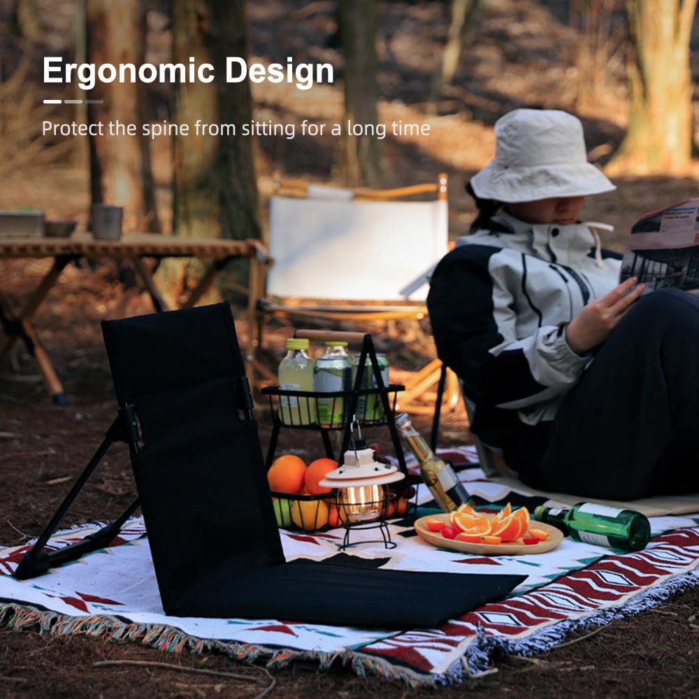 Открытый складной пляжный стул Кемпинг Легкий одиночный стул Кемпинг Портативный стул для отдыха Путешествия