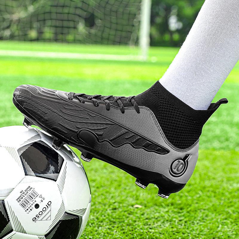 Мужские футбольные бутсы Мужские и женские футбольные тренировочные бутсы Шипованные нескользящие бутсы для тренировок и игр в студенческий футбол