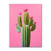 Vintage Modern Cactus Botanical Flower Vase Minimalist Wall  Print Canvas  Posters for Living Room Modern Home Decor