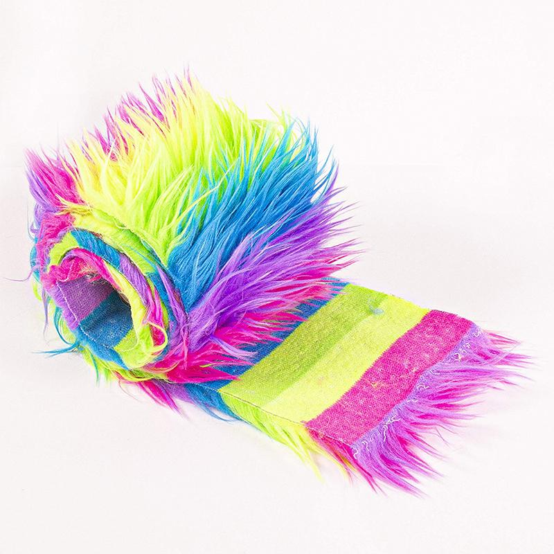 1.5M Christmas Decor Sewing Fluffy Trim Fabric Plush Fur Stripe Faux Fur Ribbon Tapes DIY Apparel