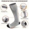 Heating Socks Battery Heating Winter Insulation Long Tube Electric Heating Socks Men and Women Can Walk with Warm Feet In Winter