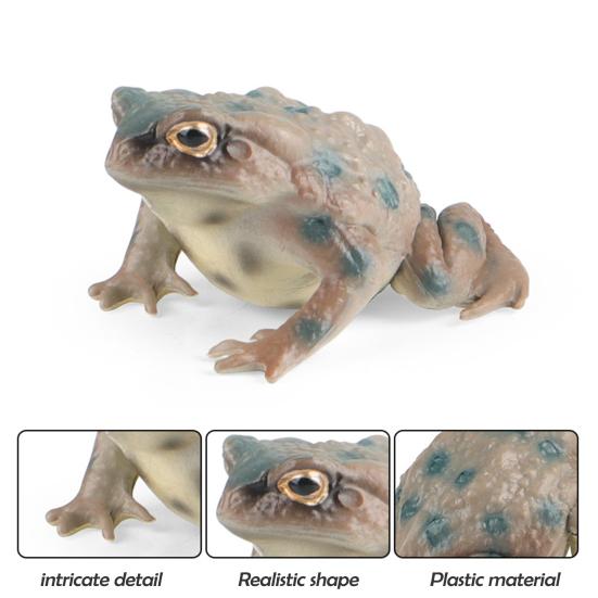 Фигурка древесной лягушки, реалистичная статуя жабы, скульптура, украшение, украшение, детская образовательная симуляция, модель дикого животного, игрушка для малышей, мальчиков и девочек, подарок