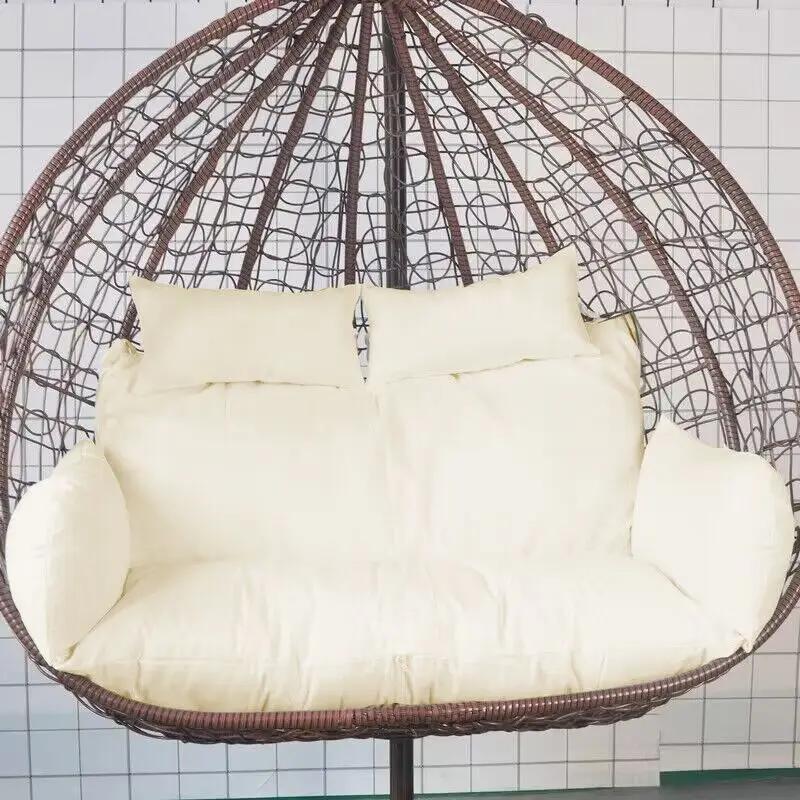 Hanging Chair Egg Chair Swing Cushion Cover Thickened Soft Rebound Breathable Non Deformable Cradle Vine Basket Cover No Padding