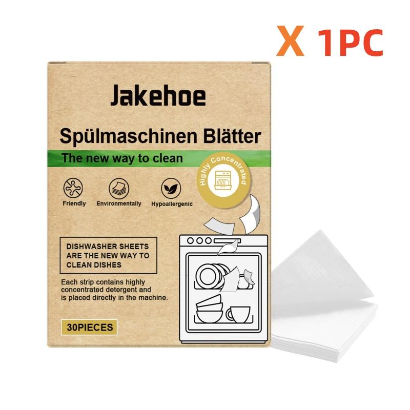 Gentle Multi Effect Dishwasher Tablets Grease Stain Eliminator Brightening Cookware Household Dish Washing Cleaning Supplies