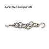 Цепь для ремонта вмятин на автомобиле Профессиональные автомобильные металлические регулируемые цепи с крючками