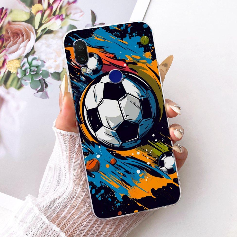 Case For Redmi 7 Cover Transparent Cute Cat Fashion Butterfly Funny Painted Casing M1810F6LI M1810F6LH M1810F6LG