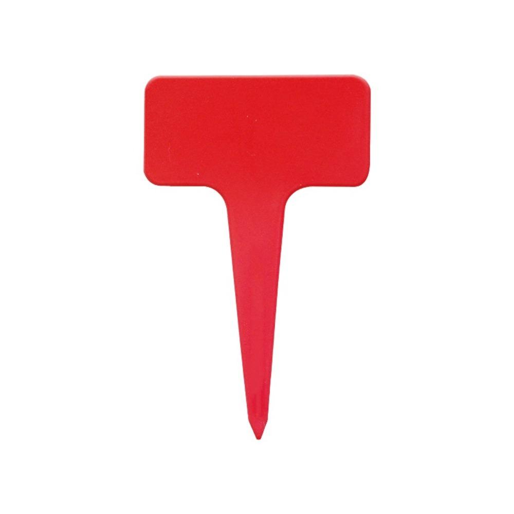 100PCS Thickened Stake Tags Waterproof T-type Tags Garden Tools Markers Label Garden
