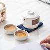 Portable Travel Tea Set Small Set Home Simple Carry-on Quick Cup Outdoor Camping Brewing Teapot Kung Fu Tea Cups