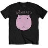 Футболка унисекс для взрослых с логотипом Wombats из хлопка