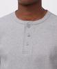 AVIREX DAILY RIB HENLY NECK TEE 6153482 men's M grey