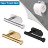1PC Self Adhesive Toilet Paper Towel Holder Stainless Steel Wall Mount  No Punching Tissue Towel Roll Dispenser for Bathroom Kitchen