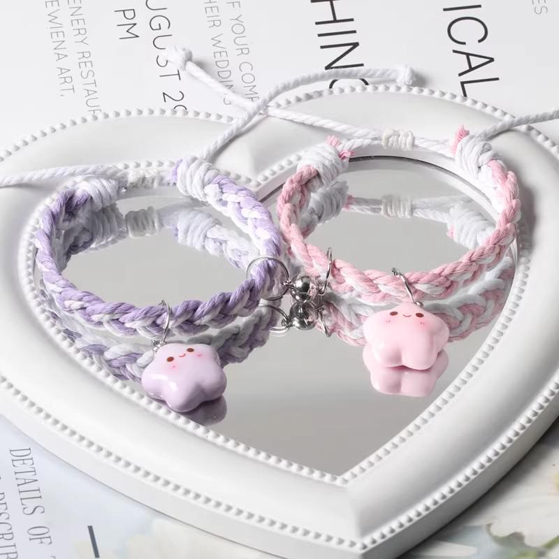 Очаровательный магнитный браслет для пары «Звезда» — Идеальный подарок для лучших друзей или парня