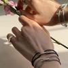 mosxe [925silver] Rope string bracelet (11color/ hand made)