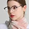 RECLOW RECLOW FBB82 ЧЕРНЫЙ СЕРЕБРЯНЫЙ СТЕКЛО Синий свет Очки VER