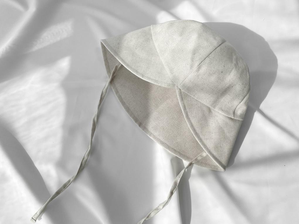 Женская осенне-зимняя льняная шляпа-панама