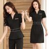 Chinese Style Women's Summer Uniform Dress for Spa Technicians