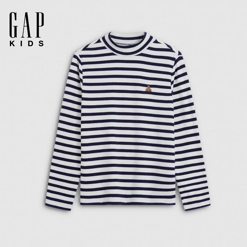 Gap Girls' Mock Neck Long-Sleeve T-Shirt